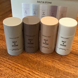 Salt & Stone Mini Deodorant Discovery Set - Multicolor missing is Neroli & Basil